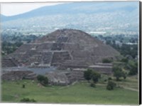 Pyramid of the Moon Teotihuacan Fine Art Print