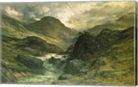 A Canyon, 1878 Fine Art Print