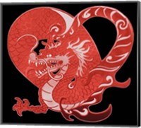 Red Dragon Fine Art Print