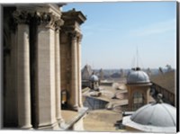 Rome San Pietro Roof Fine Art Print