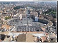 Vatican View From Above Fine Art Print