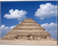 Step Pyramid of Zoser, Sakkara, Egypt Fine Art Print
