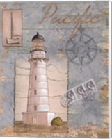 Seacoast Lighthouse II Fine Art Print