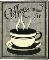 Retro Coffee I Fine Art Print