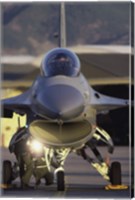 General Dynamics F-16 Falcon Jet Fighter Nose Fine Art Print