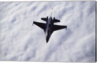 U.S. Air Force F-16 in the air Fine Art Print