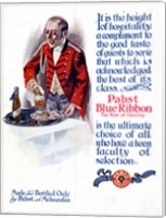 Pabst Blue Ribbon Beer 1911 Fine Art Print