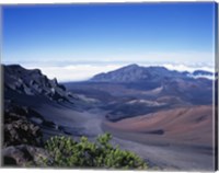 Haleakala Crater Haleakala National Park Maui Hawaii, USA Fine Art Print