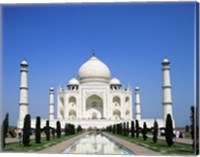 Facade of the Taj Mahal, Agra, Uttar Pradesh, India Fine Art Print