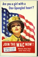 Women's Army Corps Fine Art Print