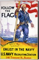 Follow the Flag Fine Art Print