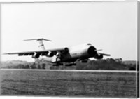 Military airplane taking off, C-5 Galaxy Fine Art Print