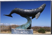 Gray Whale Statue Cabrillo National Monument California USA Fine Art Print