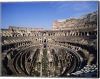 High angle view of a coliseum, Colosseum, Rome, Italy Fine Art Print