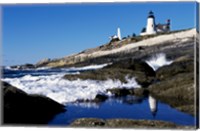 Pemaquid Point Lighthouse Pemaquid Point Maine USA Fine Art Print