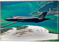 First F-35 Headed for USAF Service Fine Art Print