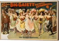 The Gaiety Dancers Fine Art Print
