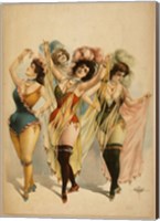 The Gaiety Dancers Fine Art Print