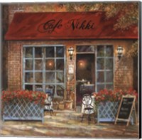 Cafe Nikki Fine Art Print