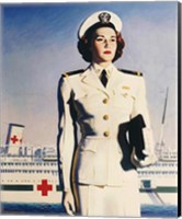 Navy Nurse Fine Art Print