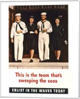 Team Sweeping the Seas Fine Art Print