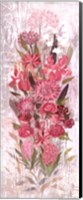 Floral Frenzy Soft Pink I Fine Art Print
