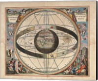 Cellarius Ptolemaic System Fine Art Print