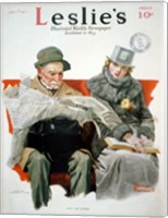 Fact & Fiction by Norman Rockwell 1917 Fine Art Print