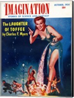 Imagination Cover October 1954 Fine Art Print