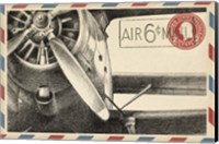 Small Vintage Air Mail II Fine Art Print
