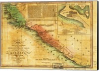 Map of West Coast of Africa 1830 Fine Art Print