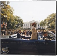 Parade, Union Station to Blair House, President Kennedy Fine Art Print