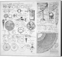 Table of Astronomy Fine Art Print