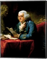 Benjamin Franklin 1767 Fine Art Print