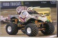 Jurassic Attack Monster Truck Fine Art Print