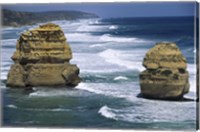 Sea stacks at the Port Campbell National Park, Victoria, Australia Fine Art Print