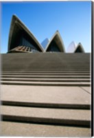 Low angle view of an opera house, Sydney Opera House, Sydney, New South Wales, Australia Fine Art Print