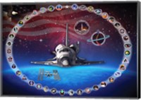 Space Shuttle Discovery Tribute Fine Art Print