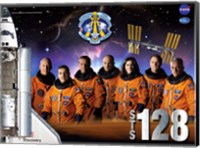 STS 128 Mission Poster Fine Art Print