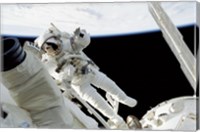 Astronauts in Space Fine Art Print