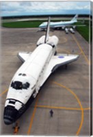 Atlantis STS117 Towed Fine Art Print