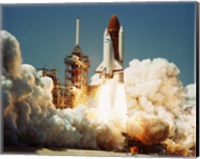 Space Shuttle Challenger Fine Art Print