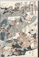 Samurai Battle III Fine Art Print