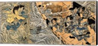 Kuniyoshi Utagawa, The ghost of Taira Tomomori, Daimotsu bay Fine Art Print