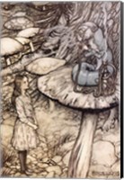 Alice in Wonderland, Advice from a Caterpillar Fine Art Print