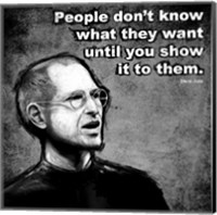 Steve Jobs Quote III Fine Art Print