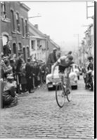 Jaap Kersten in Geraardsbergen Tour de france 1961 Fine Art Print