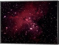 Gaseous Nebula in Serpens Fine Art Print