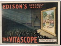 Edisons Vitascope Fine Art Print