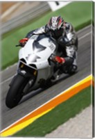 Garry McCoy riding the Ilmor X3 MotoGP Fine Art Print